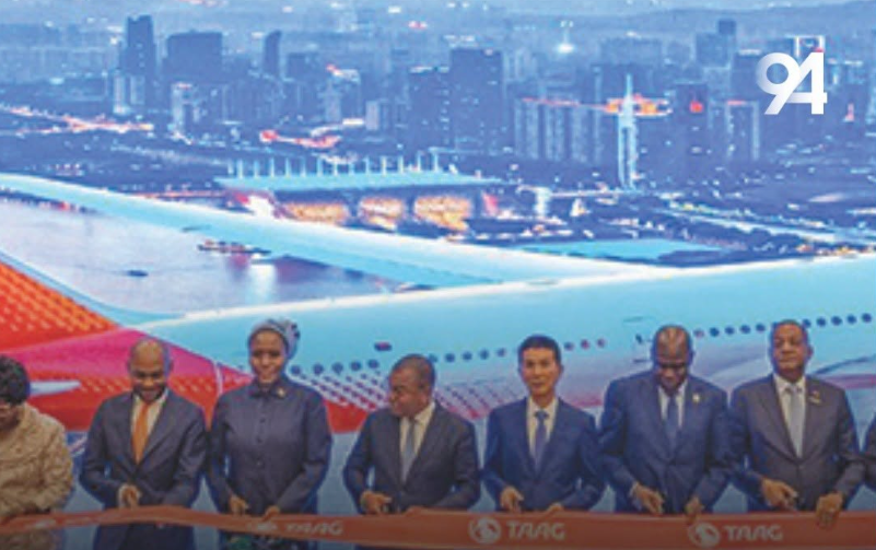 TAAG reforça ligação com a China ao inaugurar rota directa para Guangzhou