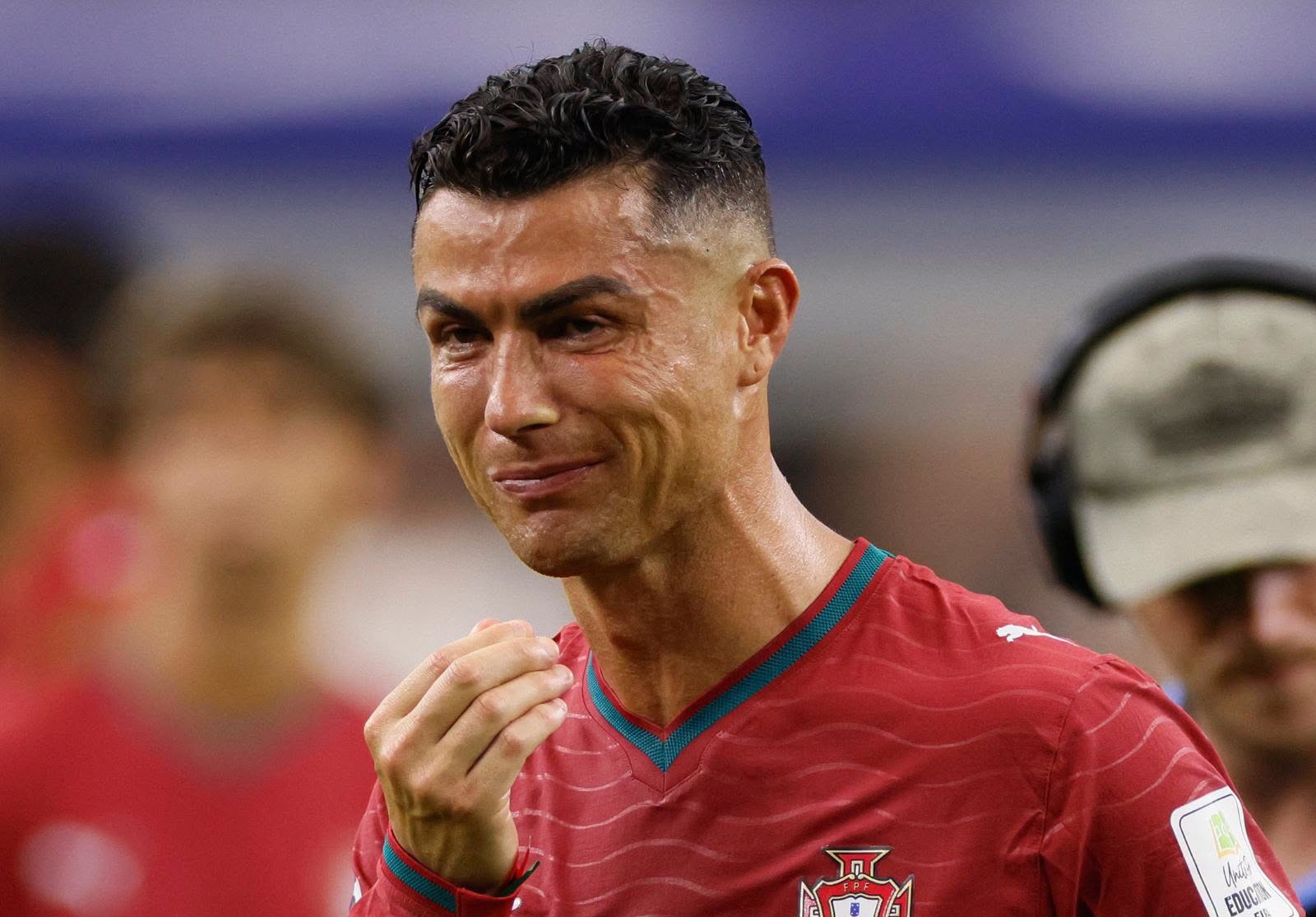 Lágrimas de Cristiano Ronaldo marcam despedida do último Mundial da carreira